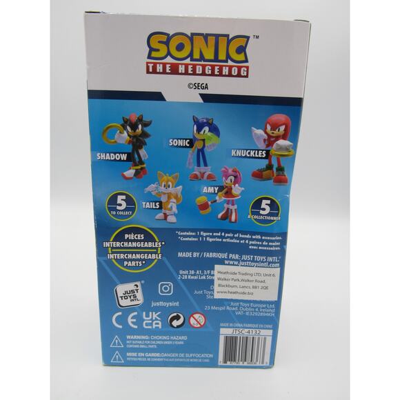 NEW Sealed Knuckles the Echidna Buildable Action Figure Just Toys Intl 2022 - Picture 2 of 12